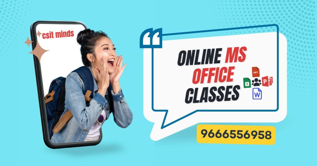 Online MS Office classes Ameerpet